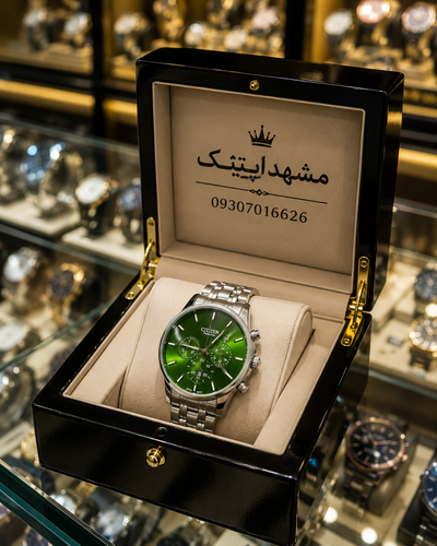 ساعت مردانه مدلCITIZENسیتیزن فلزی شرکتی