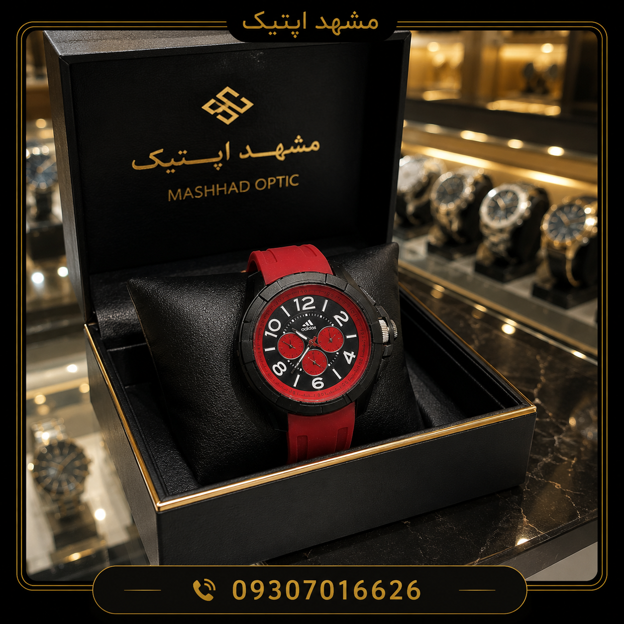 ساعت مردانه مدل آدیداس اسپرت شرکتی