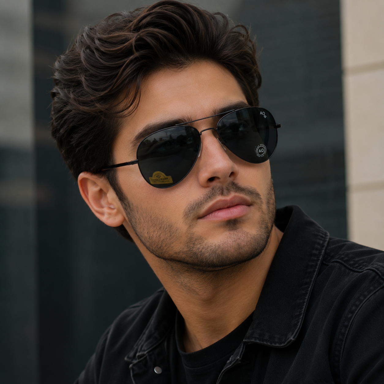عینک مردانه مدل ری بن فلزی شرکتی