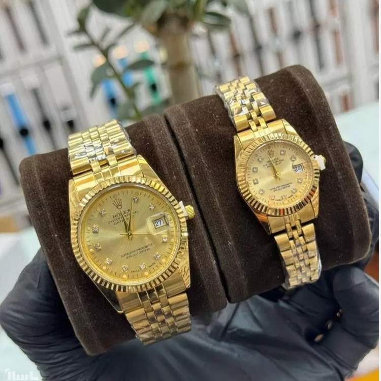 ساعت ست مدل رولکس فلزی شرکتی